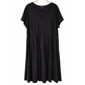 Lane Bryant Black T-shirt Dress Size 14